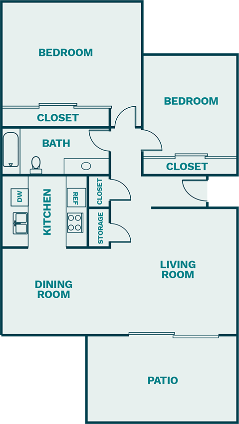 The Boardwalk Floor Plan 3